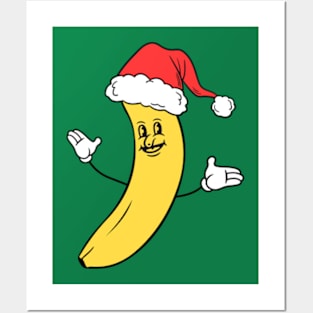 Banana Christmas Posters and Art